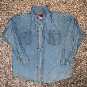 Vintage Marlboro Denim Long Sleeve Shirt